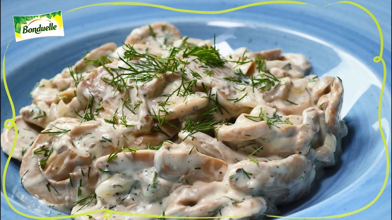 ΛΑΧΑΝΙSTAS Μανιτάρια αλά κρεμ