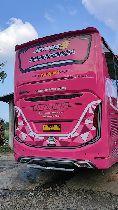 Suara Mesin Bus Hino RM 280 Saat di Starter / di Hidupkan • Bus Pariwisata PO. SUBUR JAYA Jetbus5