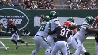 Trey Hendrickson gets HUGE strip-sack on Joe Flacco
