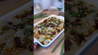 Viral Dumpling Lasagna 🥟