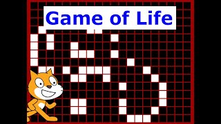 Conway's Game of Life in Scratch (using clones) screenshot 3