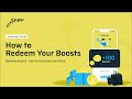 How to Redeem Boosts on jUMPP