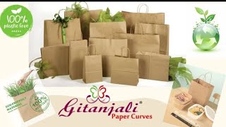 Kraft Paper carry bags for Shopping #shoppingbag #paperbag #carrybag #ecofriendly #giftbags #giftbag