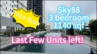 JB Property Deric 037 - Sea View JB Town Area Sky88 SP Setia 1140 sqf 3 bedrooms 9xxk only#ciq #rts