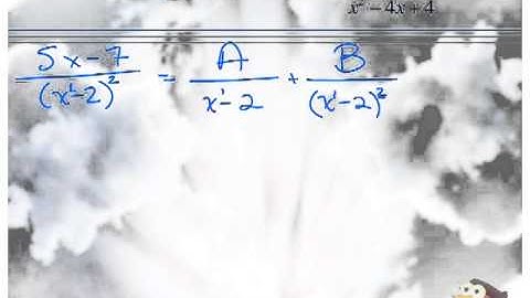 Partial Fraction Decomposition Part 3