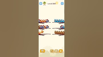 Bird Sort Colour GAMEPLAY LEVEL 200🔥Subscribe Channel@8-Bit games🔥