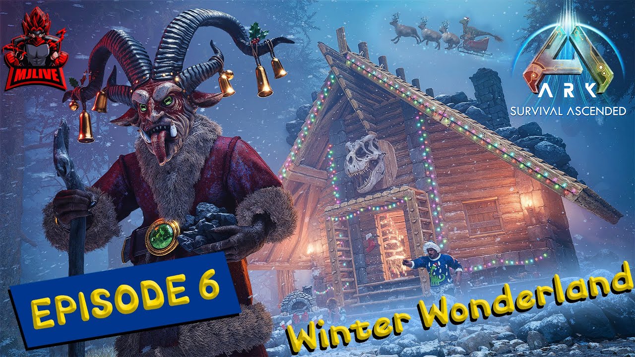 ARK SURVIVAL ASCENDED || WINTER WONDERLAND IS ON  || PART 6 