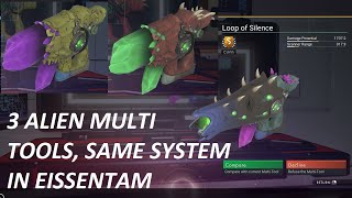 No Man's Sky - 3 Alien Multi Tools, Same Eissentam System