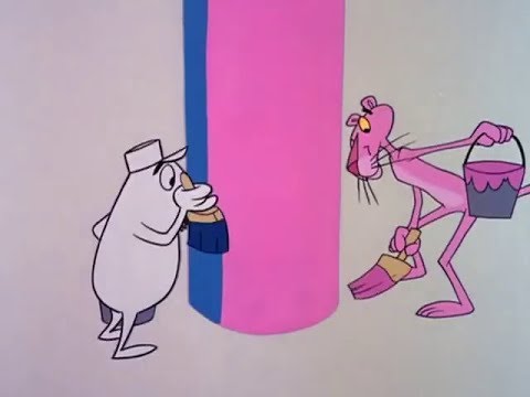 كرتون النمر الوردي 1964 الوردي والد هان
