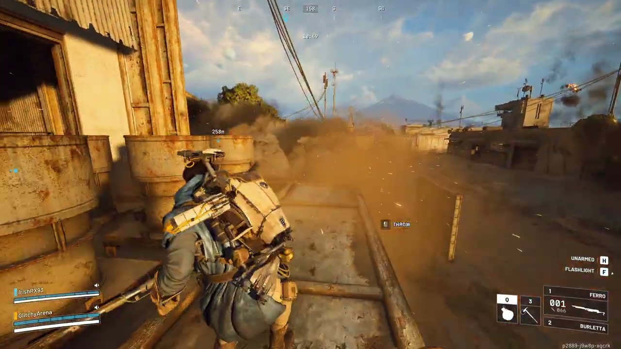 Using way too many heavy fuze grenades to kill a Bastion