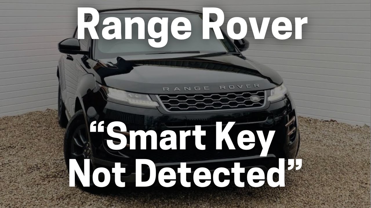How To Start A 2020 Range Rover Evoque Using The Emergency Start Function