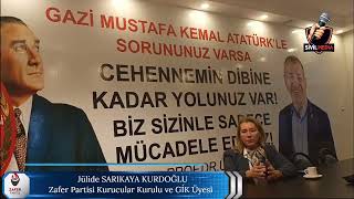 Zafer Partisi Kurucular Kurulu Ve GİK Üyesi Jülide Sarıkaya Kurdoğlu'dan Samimi Açıklamalar 🇹🇷