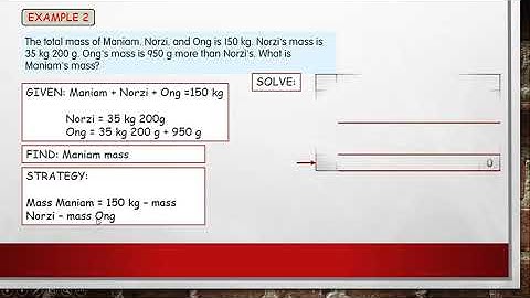 SOLVE PROBLEM INVOLVING LENGTH, MASS AND VOLUME OF LIQUID Y4