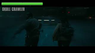 Skull Crawler Vs Mechagodzilla With Healthbars