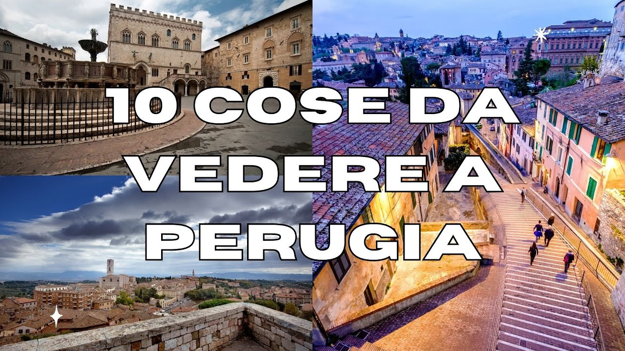 10 Cose da vedere a PERUGIA - GUIDA TURISTICA