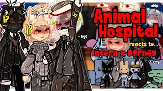 (🇺🇲🇧🇷) Animal Hospital React To Intern x Barney | Anomaly Intern x Barney/Agent | 4/? | 2X | GACHA
