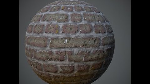 Brick Wall Texture in Adobe Substance Sampler