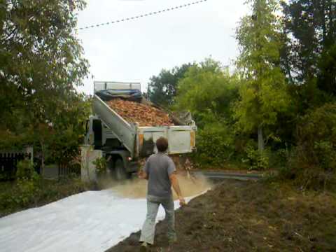 Début accès chantier