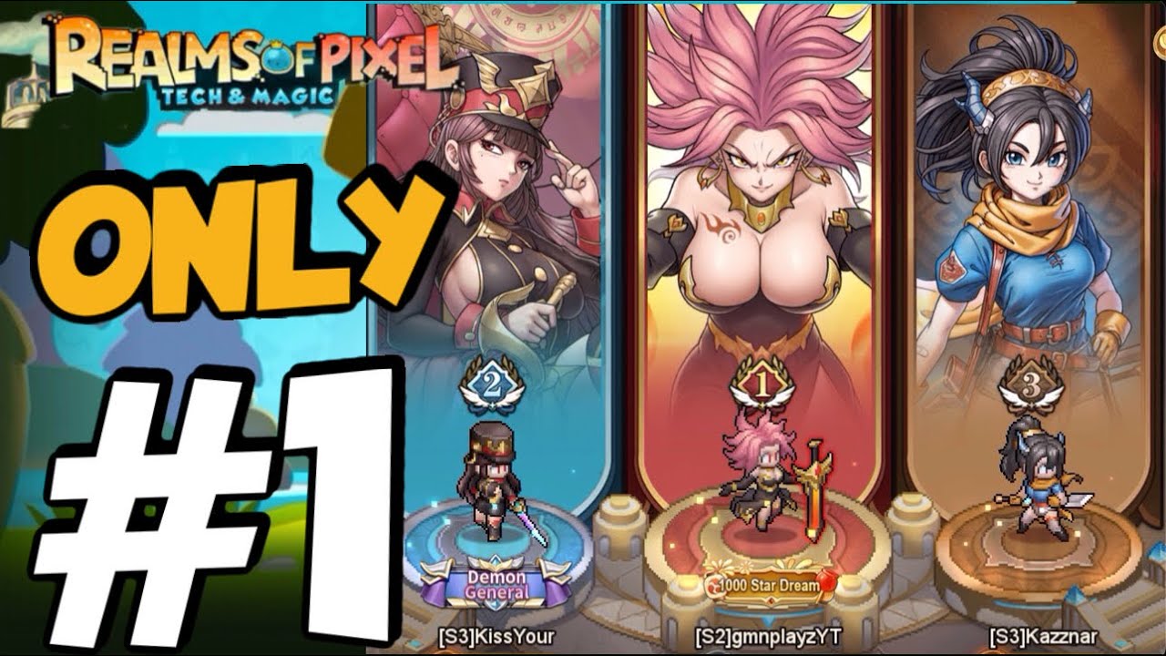 LET ME JUST SAY THIS, RISE TO GLORY!! REALMS OF PIXEL 