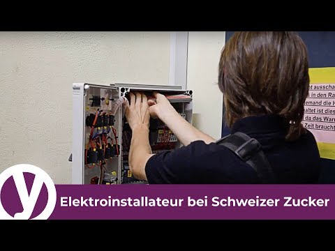 Lehre als Elektroinstallateur bei Schweizer Zucker AG