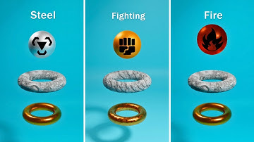 Pokemon Energy CG Physics Simulation in Blender