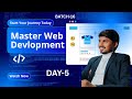 HTML Buttons in Web Development | Day 5 | Create Beautiful Buttons Using HTML | Webexpert Training