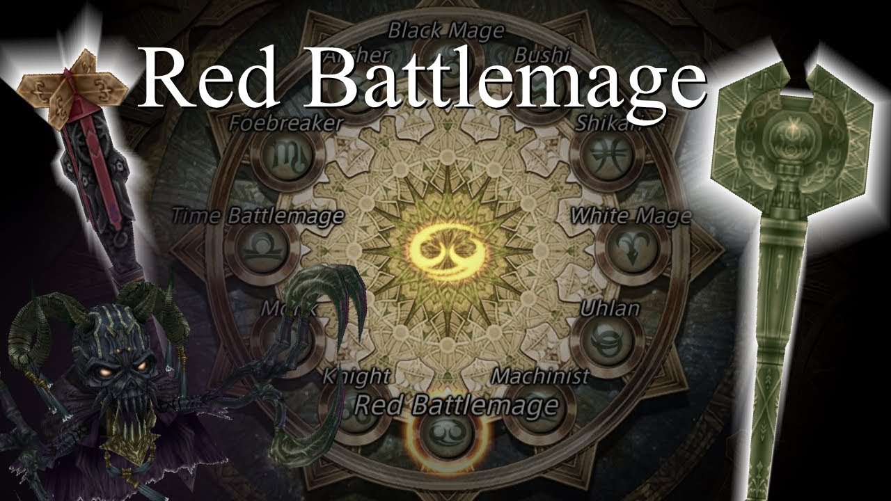 Red Battlemage - Battle Animations