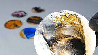 Paint your own Epic Cork Coasters using just Water and Paint!  | 5 Different ideas screenshot 3