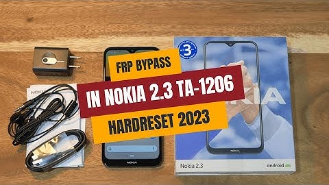 FrpBypass|Remove in Nokia 2.3|TA-1206 Hardreset Pin|Pattern|Password Unlock By Pandora Box 2023
