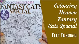 Colouring Heaven Fantasy Cats Special - Flip Through