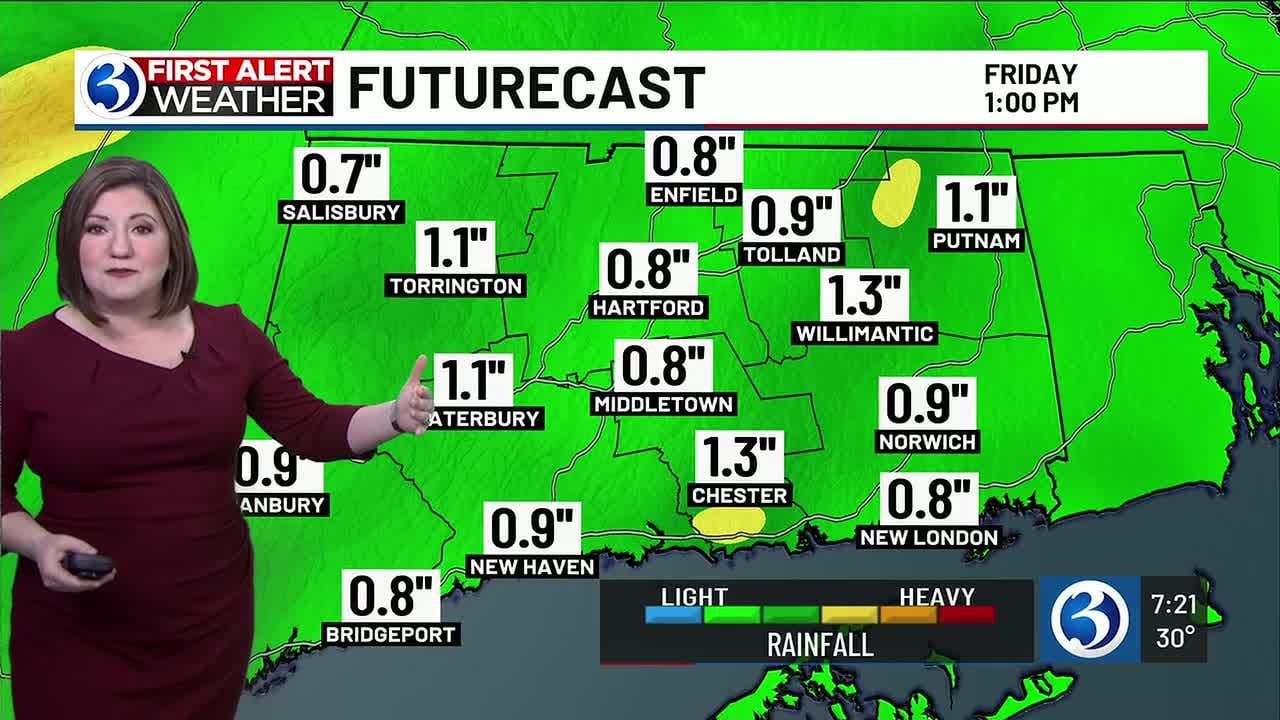 FORECAST: Turning warmer, a First Alert Weather Day for wind & rain ...