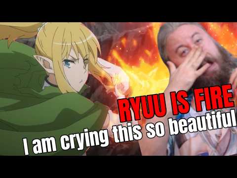 RYUU IS FIRE I am crying this so beautiful Danmachi Season 5 Episode 12 Reaction ダンジョンに出会いを求め71