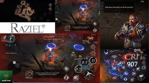 Raziel dungeon Arena Android gameplay | story mode walkthrough | Chapter 5 | Quest 1 2 and 3 |