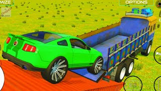 Drive Car And Truck Car Load On Truck