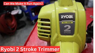 Trashed Picked Ryobi String Trimmer. Can We Make It Run Again?