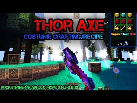 Thoraxe R6 Plugin 0.14.3-0.15.10 ThorAxe - Costume Crafting/Recipe - PocketMine-MP ...