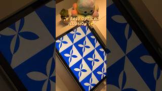 Easy blue tile illusion 🌀 | Seamless Pattern Design #shorts #patterndesign #procreate News