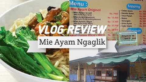 Tugas Informatika membuat vlog riview makanan.Kelas IX D | Mue Ayam Ngaglik