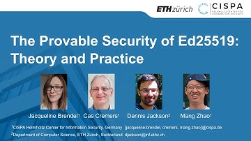 The Provable Security of Ed25519: Theory and Practice