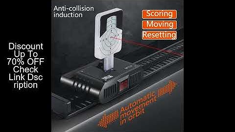 2025 New upgrade Full automatic multi-function voice music automatic scorer automatic reset laser ta