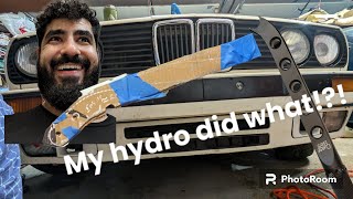 Designing a new hand brake from scratch!! (MY HYDRO SNAPS ON THE ROAD)