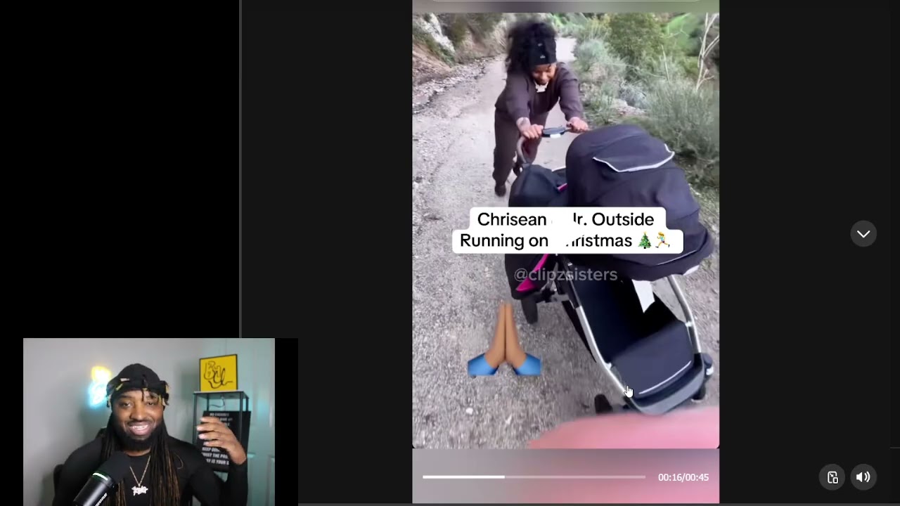 Крисэн Рок тренировался к "Дню росы", а Крисэн-младший аплодировал своей маме на ринге!!!!