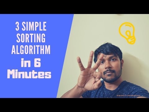 3 Simple Sorting Algorithms Explained in 6 Minutes | Bubble, Insertion, Selection Sort |