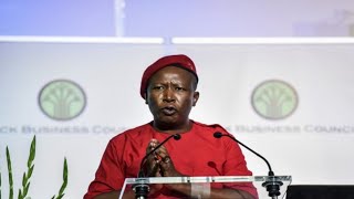 EFF leader Julius Malema briefs the media, Braamfontein: 26 October 2020