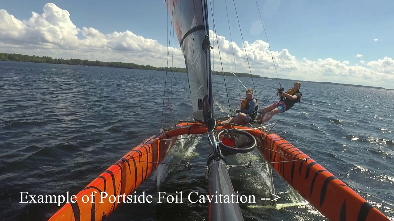 Cavitation Example on the White Formula Whisper