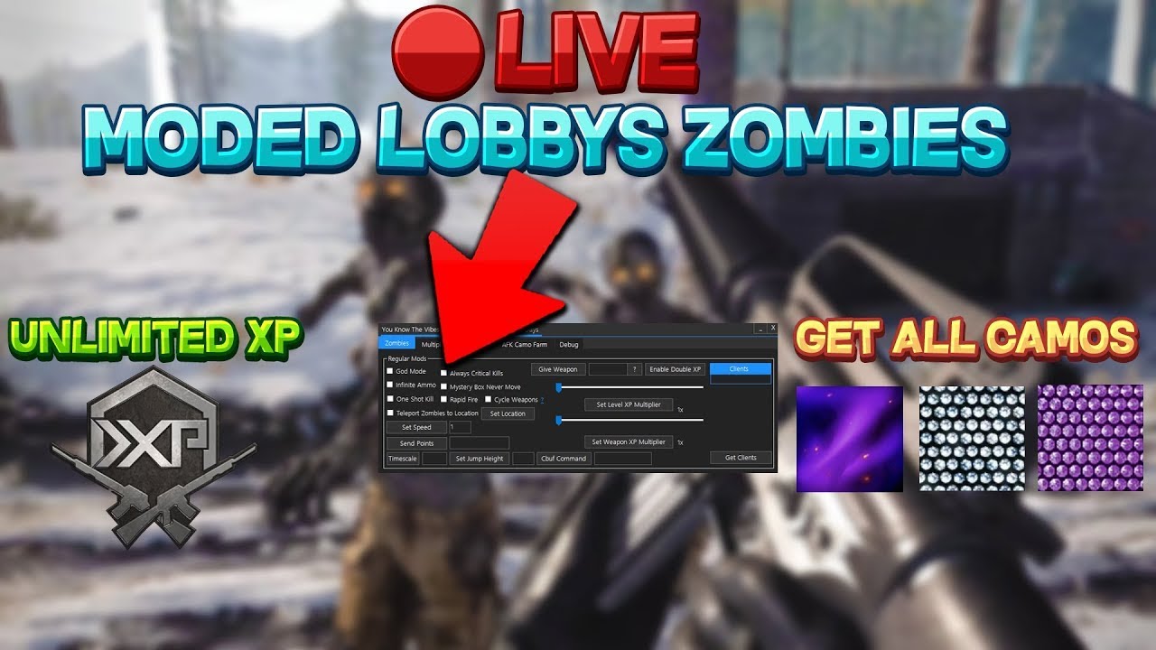 Cold War Modded Lobby Live, Cold War Level 1000 Unlock All XP Camo Lobby, Cold War Glitches
