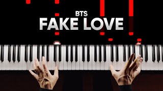 BTS - Fake Love | На Пианино | Piano Cover