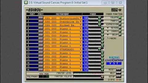 DOOM E1M1 and E3M1 - Virtual Sound Canvas