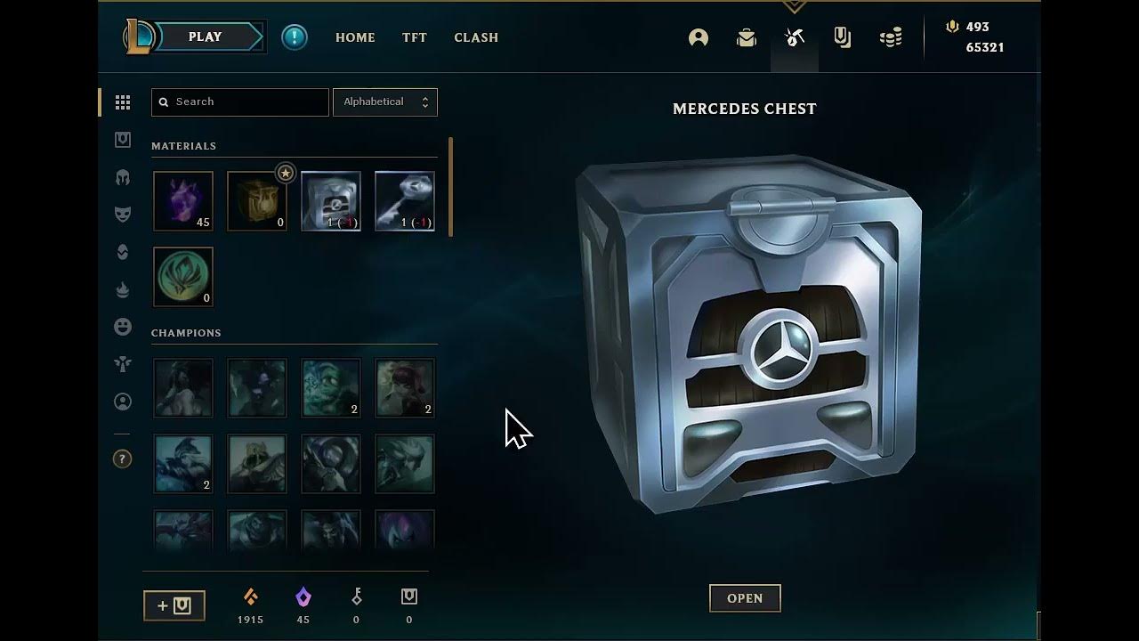 What's inside the Mercedes Chest [League of Legends] YouTube