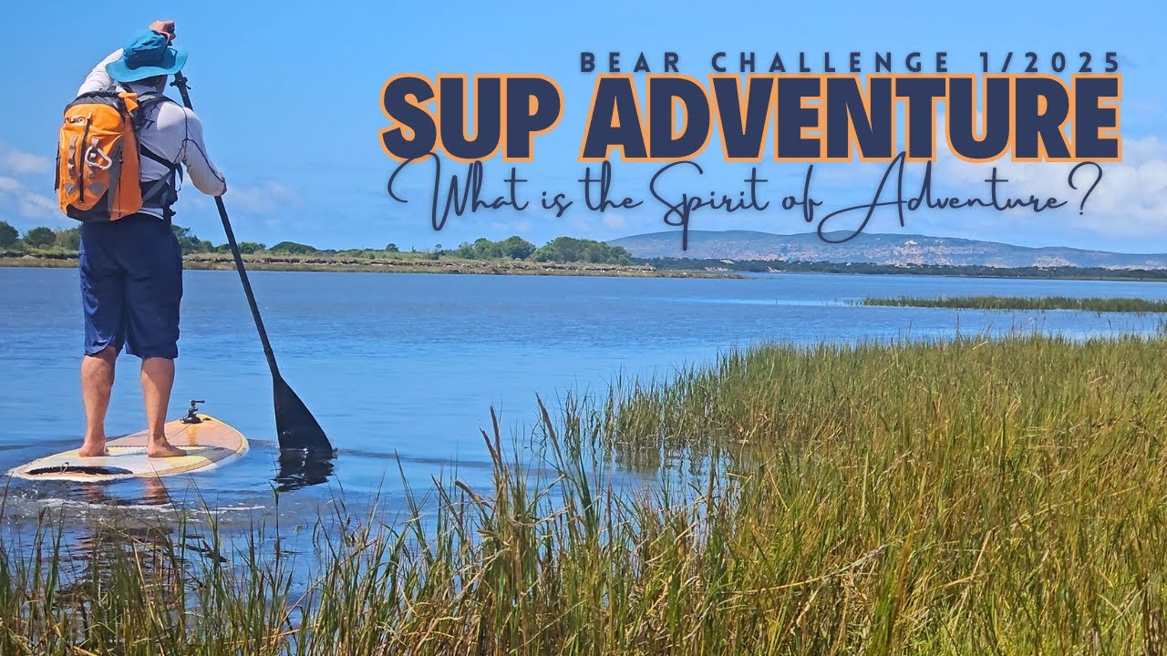 What is the spirit of adventure? A SUP Adventure from home to the sea.